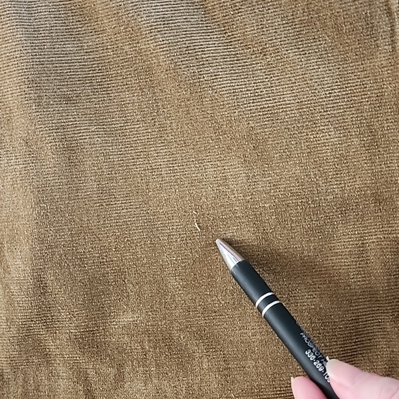 Gap Corduroy Skirt Womans 14 Brown, with 4 Pockets Jean Style Skirt - Picture 4 of 9